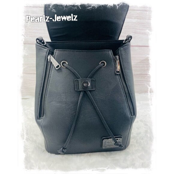 Loungefly Marvel The Punisher Skull Mini Backpack NWT main image 6